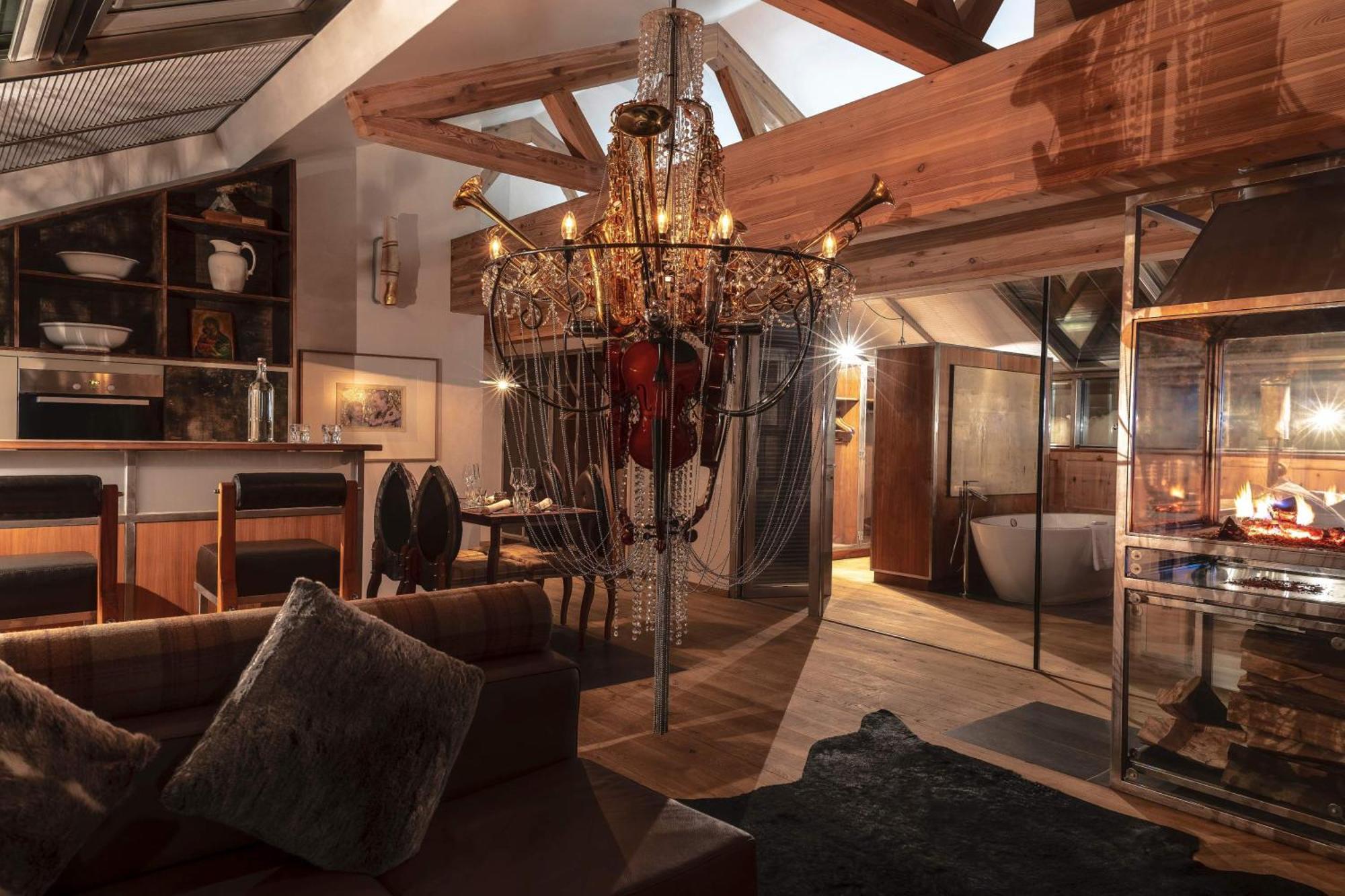 Backstage Boutique Spa Hotel Zermatt Eksteriør billede