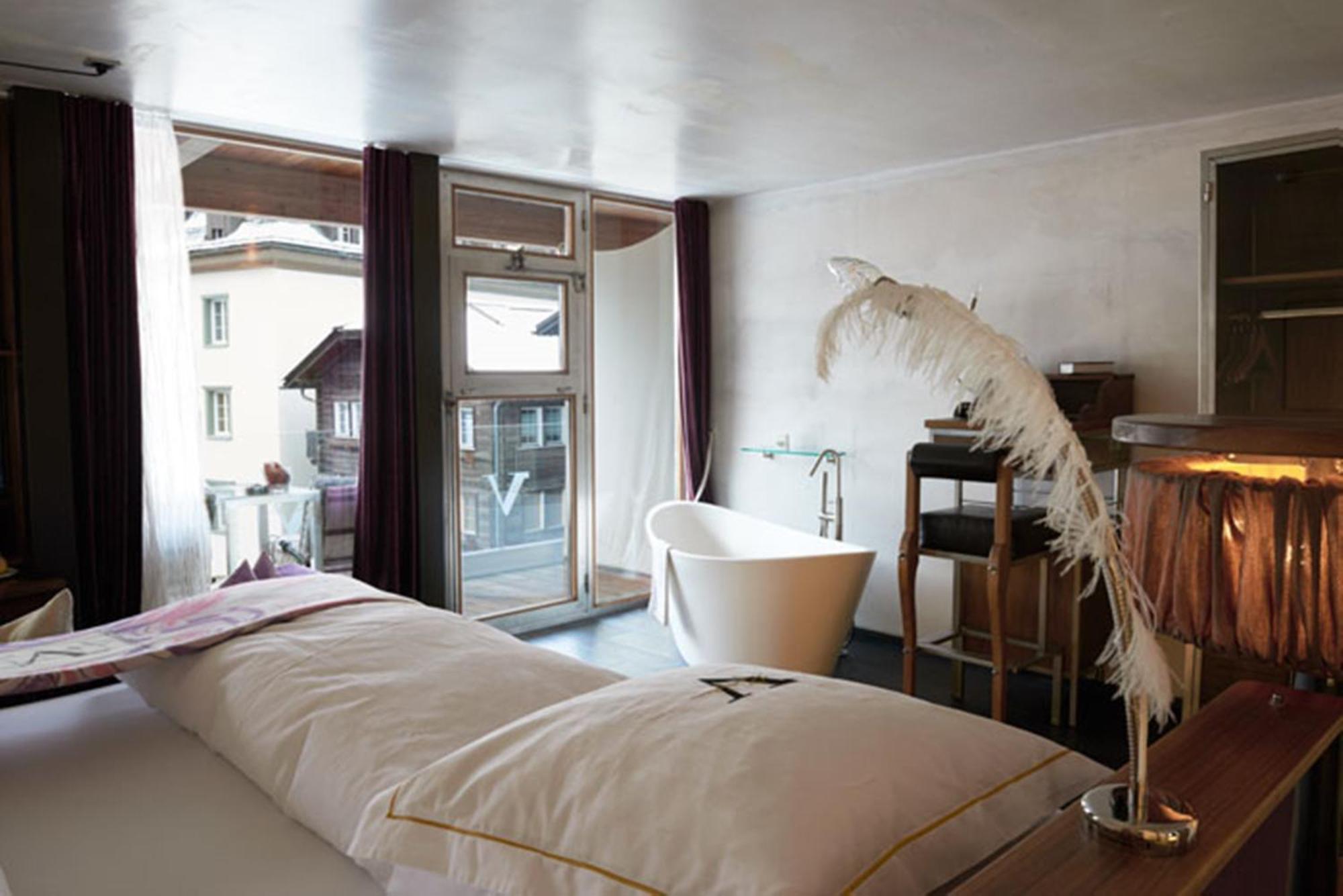Backstage Boutique Spa Hotel Zermatt Eksteriør billede